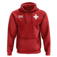 Switzerland Hoodie Retro Swiss Flag