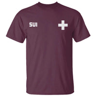 Switzerland T Shirt Retro Swiss Flag