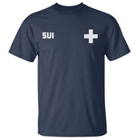 Switzerland T Shirt Retro Swiss Flag