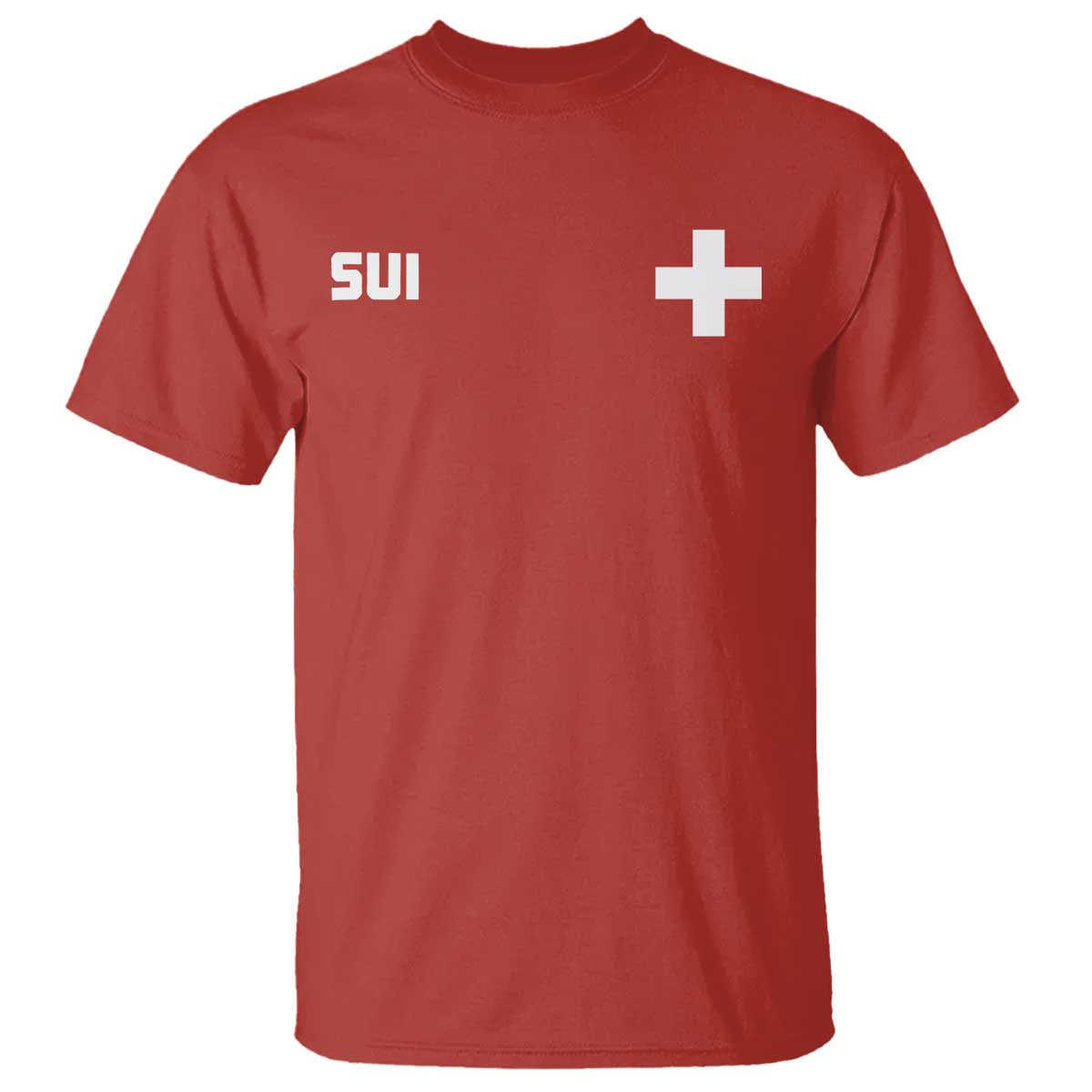 Switzerland T Shirt Retro Swiss Flag