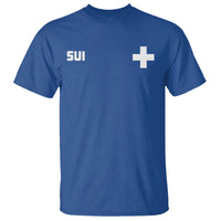 Switzerland T Shirt Retro Swiss Flag