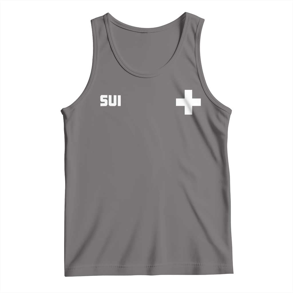 Switzerland Tank Top Retro Swiss Flag