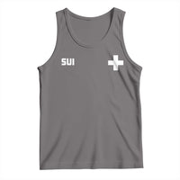 Switzerland Tank Top Retro Swiss Flag