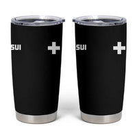 Switzerland Tumbler Cup Retro Swiss Flag