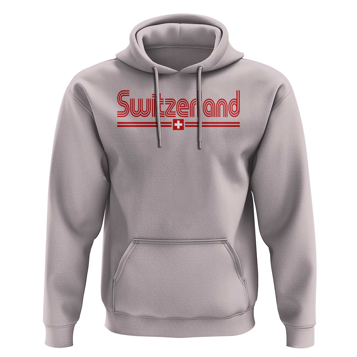 Switzerland Fan Retro Vintage Flag Hoodie