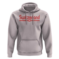 Switzerland Fan Retro Vintage Flag Hoodie