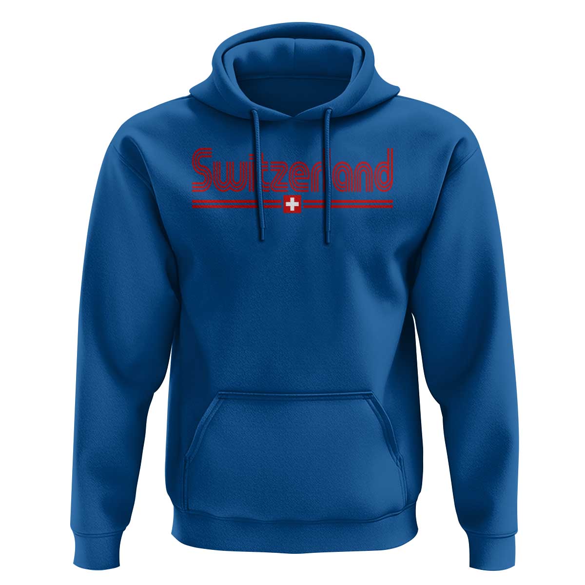 Switzerland Fan Retro Vintage Flag Hoodie