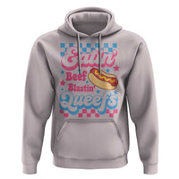 Hotdog Eatin Beef Blastin Queefs Inappropriate Hoodie Retro Groovy Hotdog Meme Funny Cringe Offensive Humor