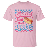 Hotdog Eatin Beef Blastin Queefs Inappropriate T Shirt Retro Groovy Hotdog Meme Funny Cringe Offensive Humor