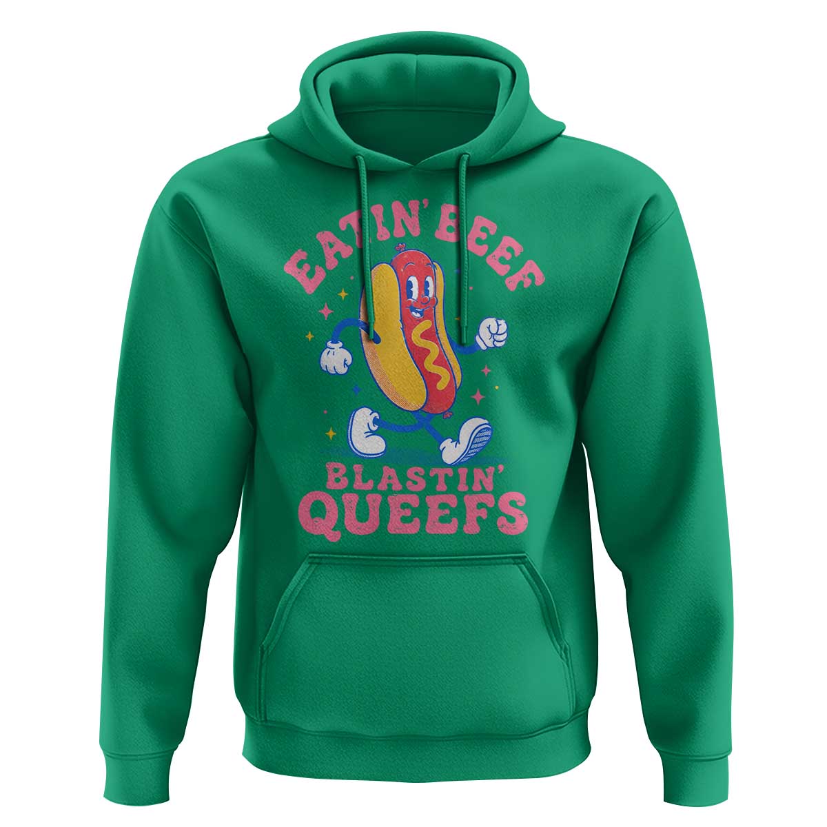 Hotdog Eatin Beef Blastin Queefs Inappropriate Hoodie Funny Cringe Offensive Humor