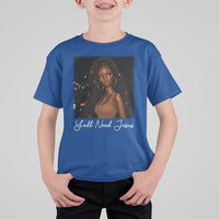 Need-Jesus Sarcastic Afro Doll Meme Funny Saying Christian T Shirt For Kid Black Girl African Pride