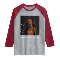 Need-Jesus Sarcastic Afro Doll Meme Funny Saying Christian Raglan Shirt Black Girl African Pride