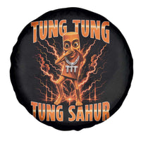 Tung Tung Tung Sahur is Calling Scuba Dance Meme Spare Tire Cover Italian Brainrot