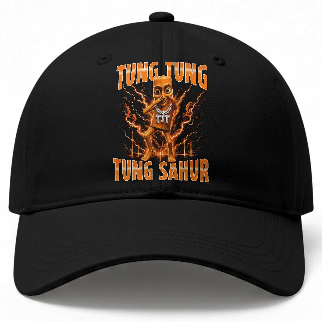 Tung Tung Tung Sahur is Calling Scuba Dance Meme Baseball Cap Italian Brainrot