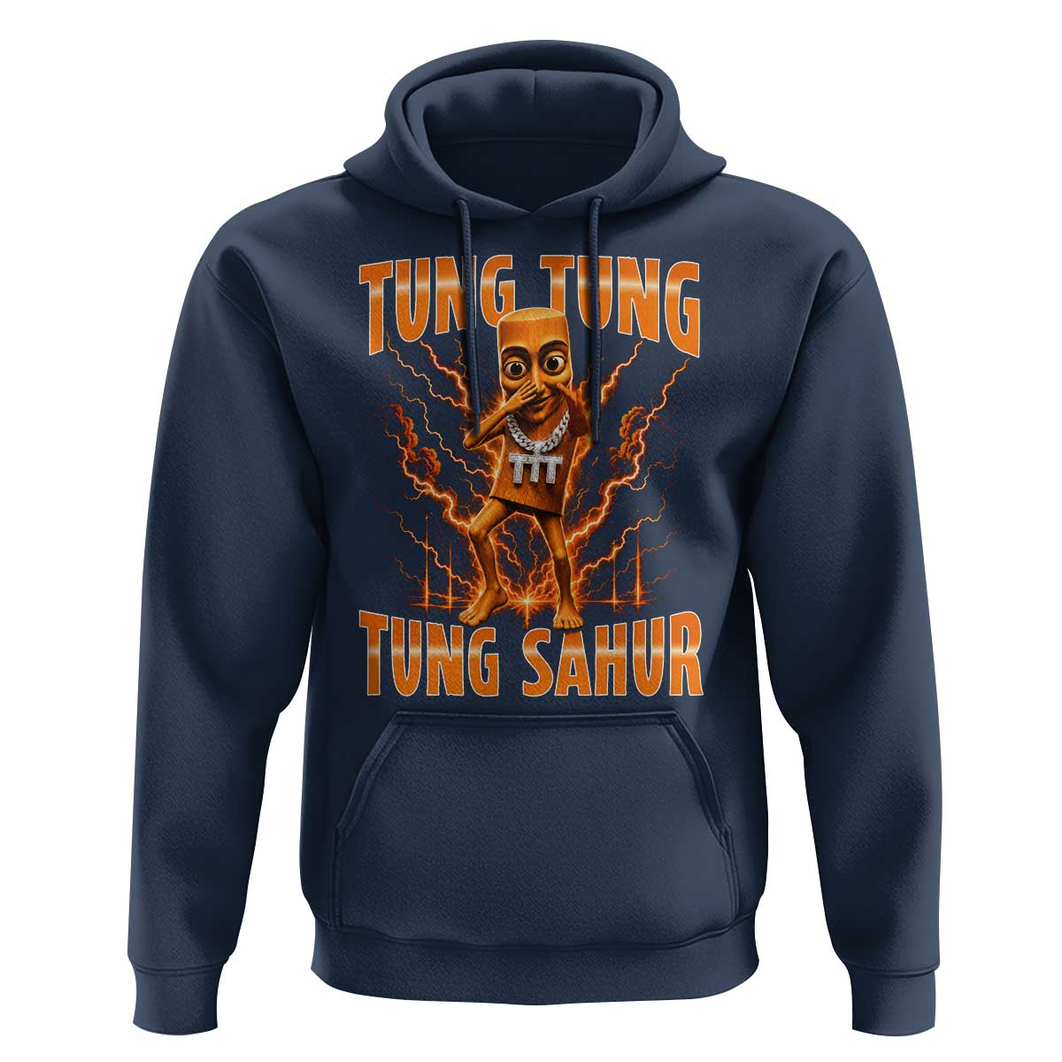 Tung Tung Tung Sahur is Calling Scuba Dance Meme Hoodie Italian Brainrot