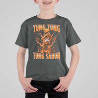 Tung Tung Tung Sahur is Calling Scuba Dance Meme T Shirt For Kid Italian Brainrot