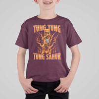 Tung Tung Tung Sahur is Calling Scuba Dance Meme T Shirt For Kid Italian Brainrot