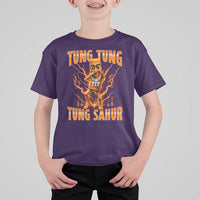 Tung Tung Tung Sahur is Calling Scuba Dance Meme T Shirt For Kid Italian Brainrot