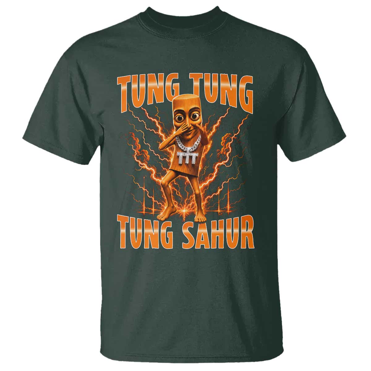 Tung Tung Tung Sahur is Calling Scuba Dance Meme T Shirt Italian Brainrot