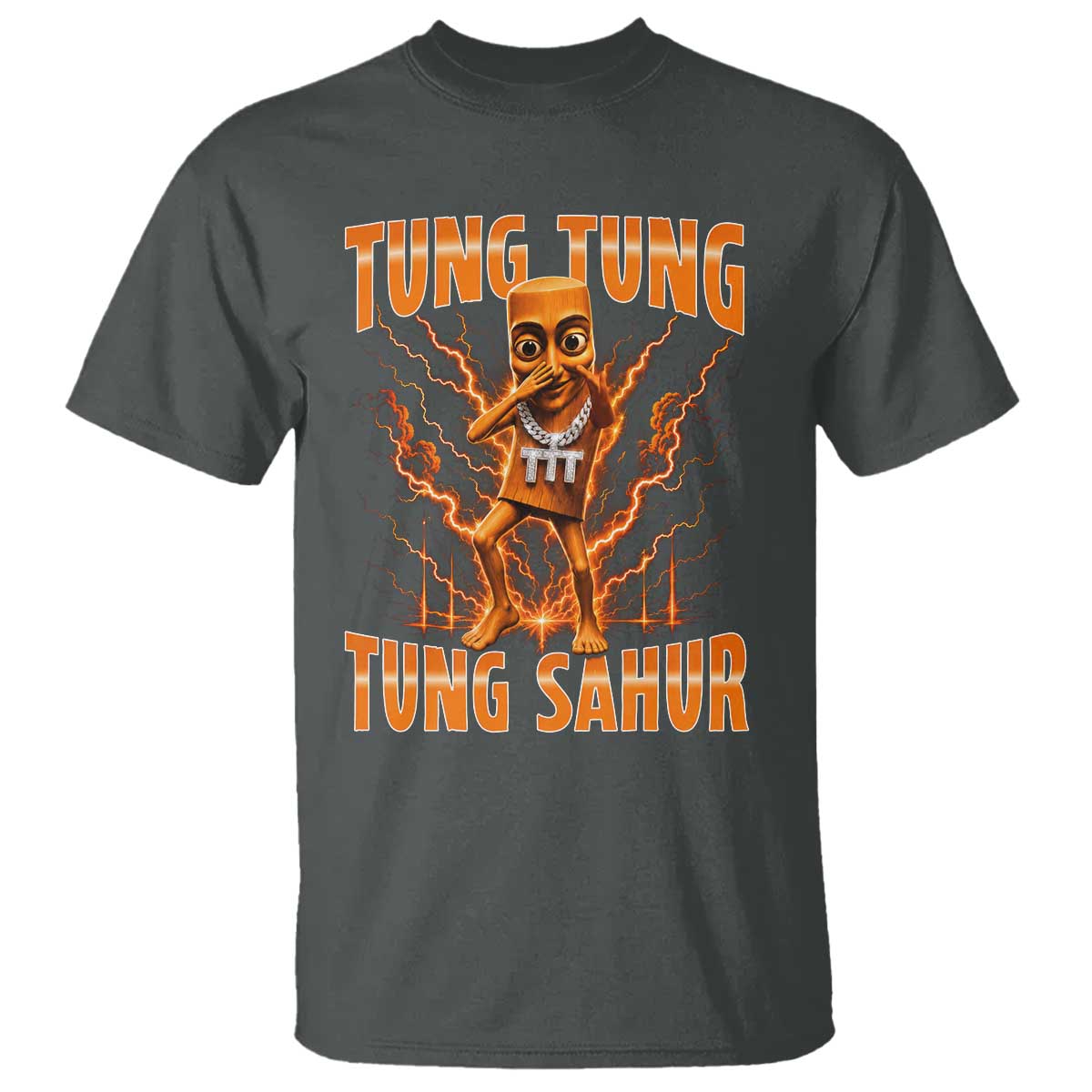 Tung Tung Tung Sahur is Calling Scuba Dance Meme T Shirt Italian Brainrot