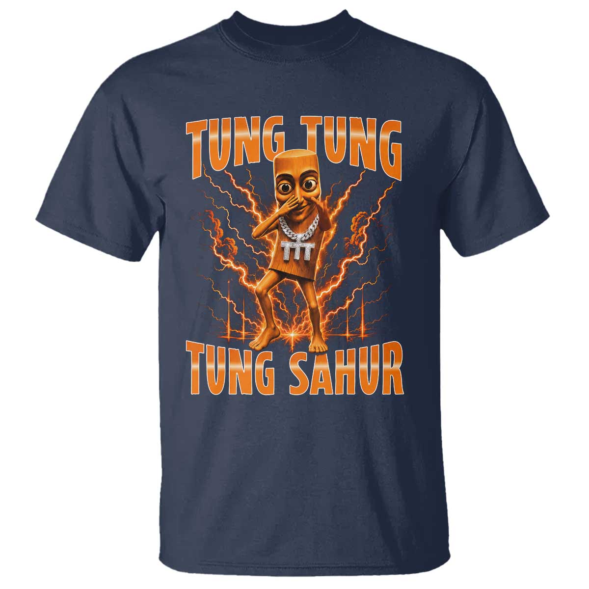 Tung Tung Tung Sahur is Calling Scuba Dance Meme T Shirt Italian Brainrot