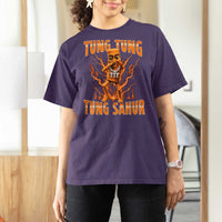 Tung Tung Tung Sahur is Calling Scuba Dance Meme T Shirt For Women Italian Brainrot