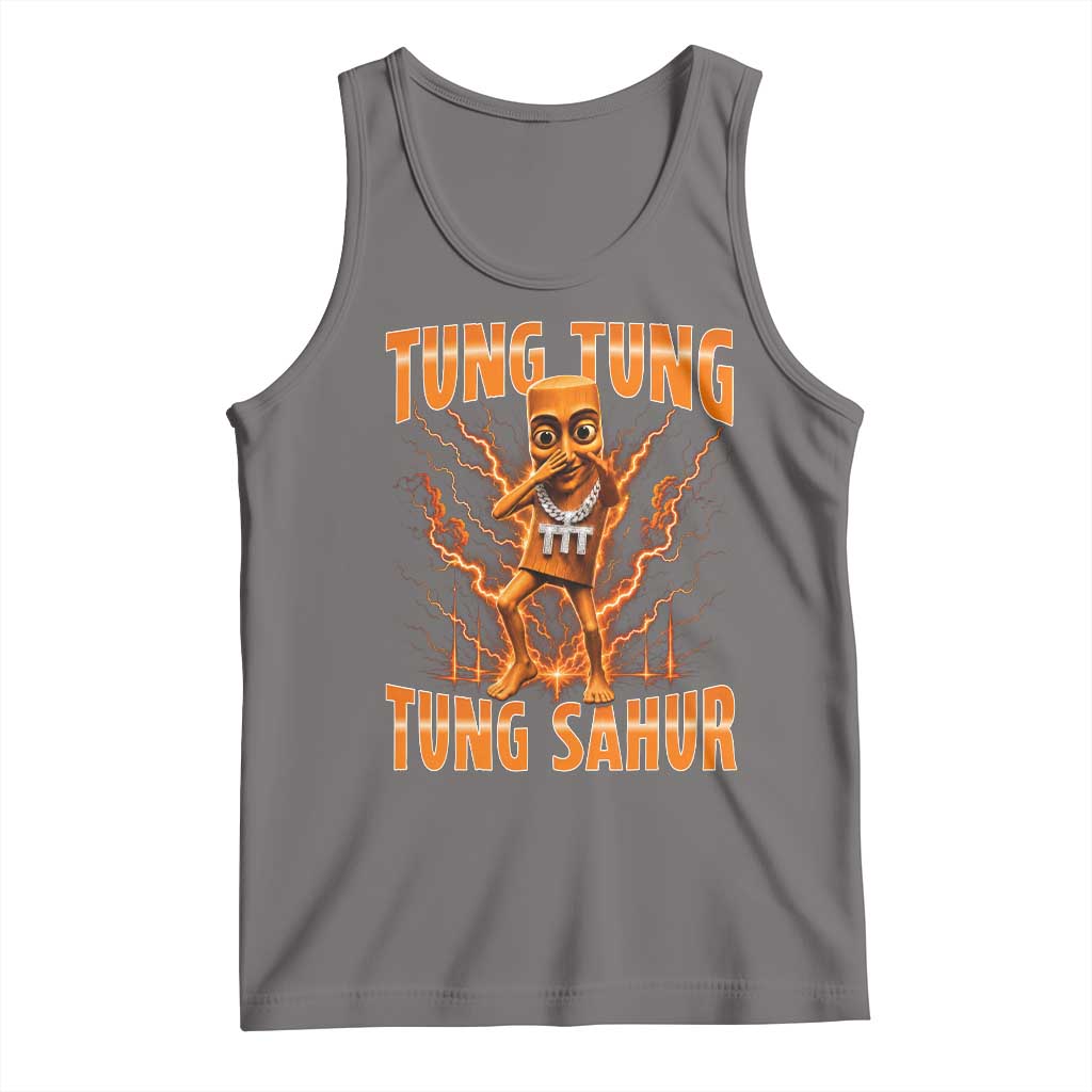 Tung Tung Tung Sahur is Calling Scuba Dance Meme Tank Top Italian Brainrot