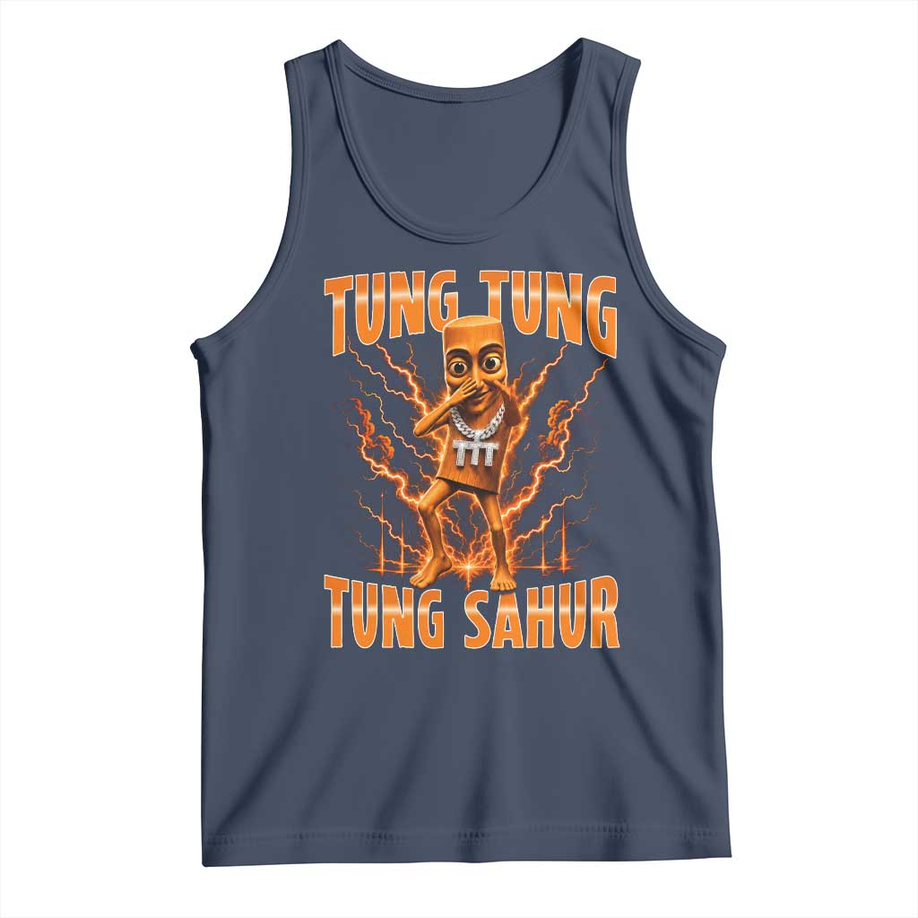 Tung Tung Tung Sahur is Calling Scuba Dance Meme Tank Top Italian Brainrot
