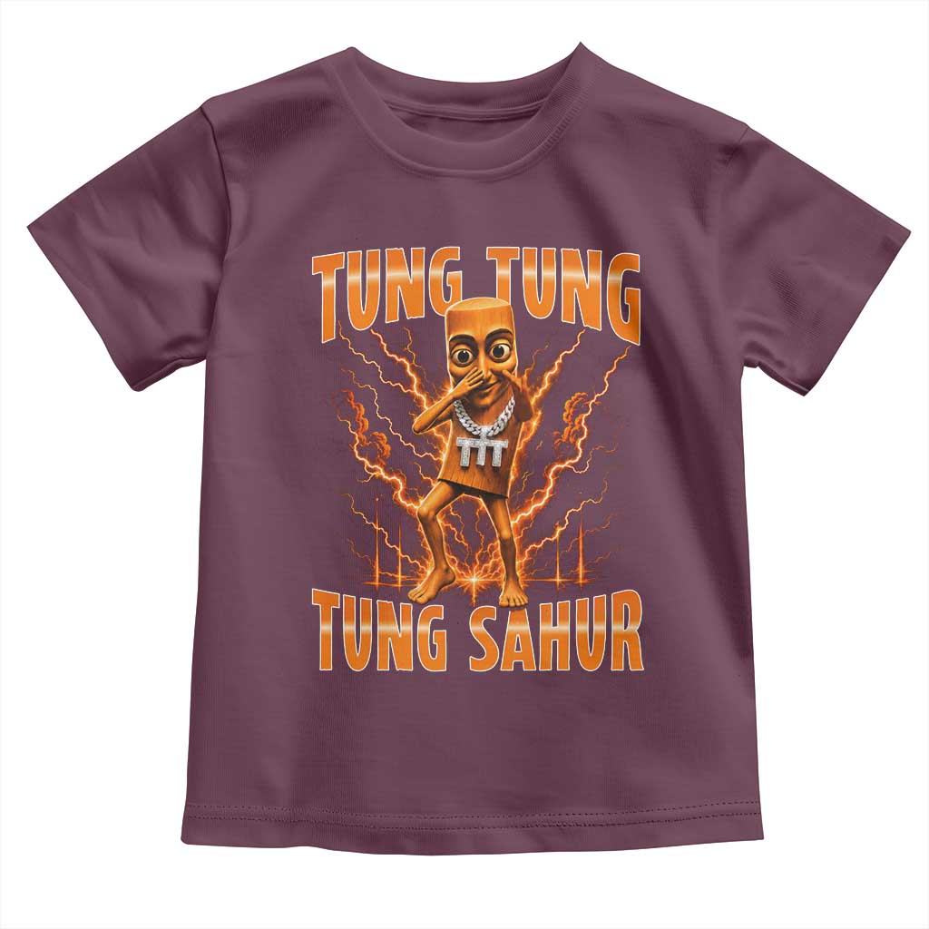 Tung Tung Tung Sahur is Calling Scuba Dance Meme Toddler T Shirt Italian Brainrot