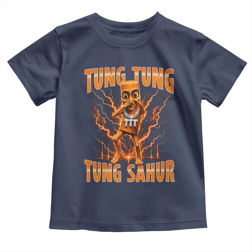 Tung Tung Tung Sahur is Calling Scuba Dance Meme Toddler T Shirt Italian Brainrot