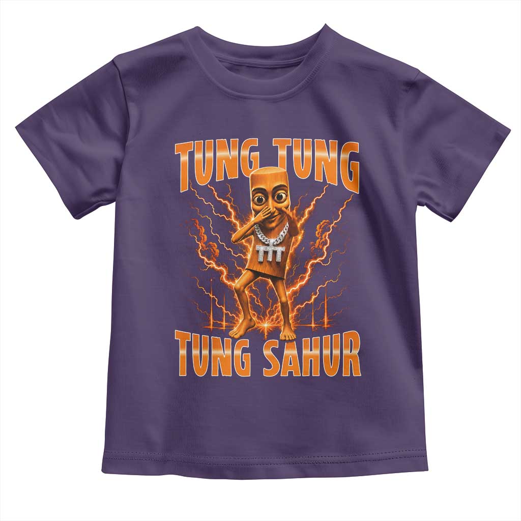 Tung Tung Tung Sahur is Calling Scuba Dance Meme Toddler T Shirt Italian Brainrot