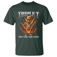 Triple T Tung Tung Tung Sahur Brainrot Meme T Shirt