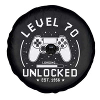 Level 70 Unlocked Video Gamer 70th Birthday Gift Spare Tire Cover Vintage 1956 70 Year Old Gift