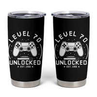 Level 70 Unlocked Video Gamer 70th Birthday Gift Tumbler Cup Vintage 1956 70 Year Old Gift