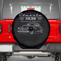 90th Birthday Spare Tire Cover Vintage Retro Car Classic 1936 90 Year Old Gift