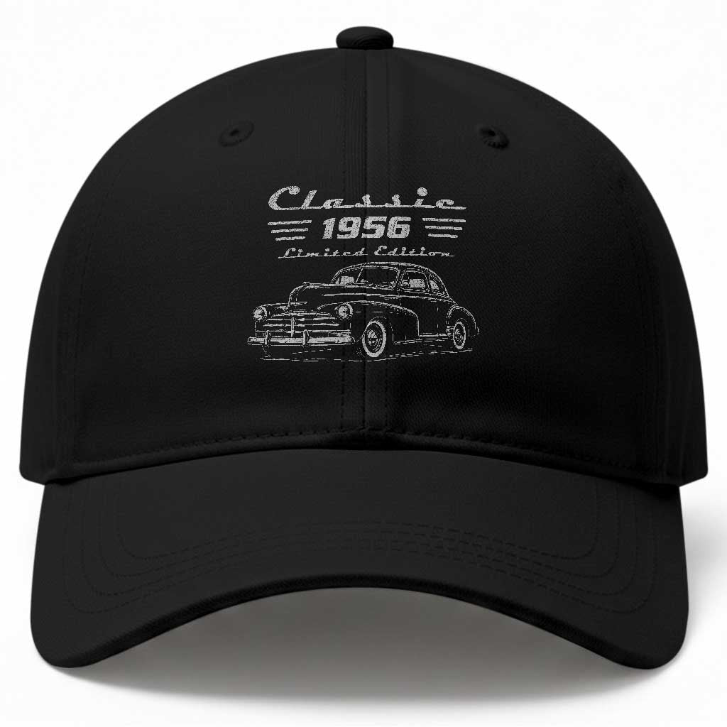 70th Birthday Baseball Cap Vintage Retro Car Classic 1956 70 Year Old Gift