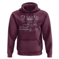 70th Birthday Hoodie Vintage Retro Car Classic 1956 70 Year Old Gift