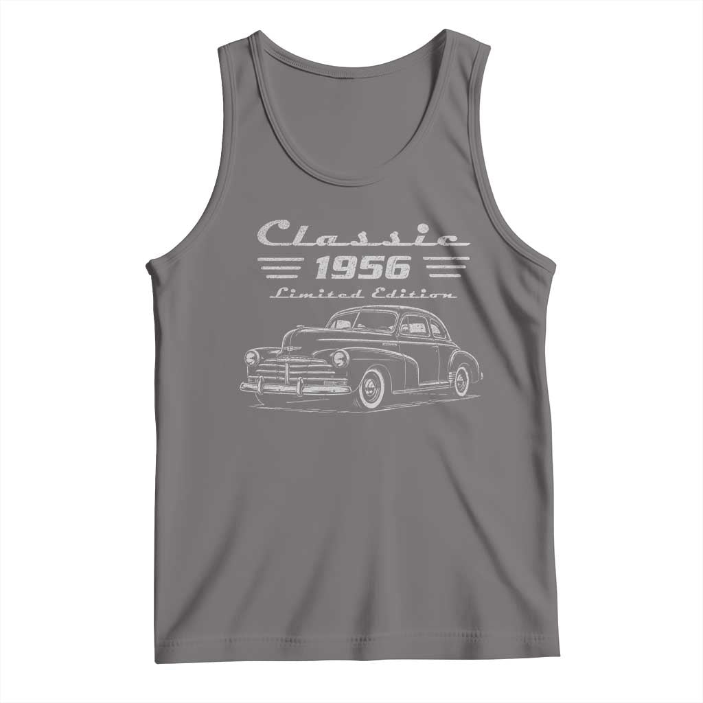 70th Birthday Tank Top Vintage Retro Car Classic 1956 70 Year Old Gift