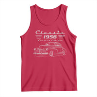 70th Birthday Tank Top Vintage Retro Car Classic 1956 70 Year Old Gift