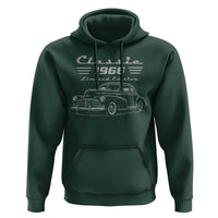 60th Birthday Hoodie Vintage Retro Car Classic 1966 60 Year Old Gift