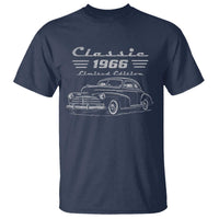 60th Birthday T Shirt Vintage Retro Car Classic 1966 60 Year Old Gift