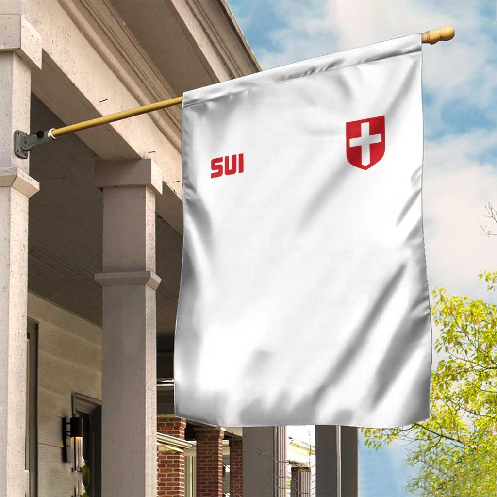 Switzerland Garden Flag Vintage Retro Swiss Flag