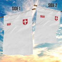 Switzerland Garden Flag Vintage Retro Swiss Flag