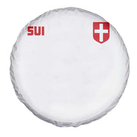Switzerland Spare Tire Cover Vintage Retro Swiss Flag