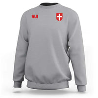 Switzerland Sweatshirt Vintage Retro Swiss Flag
