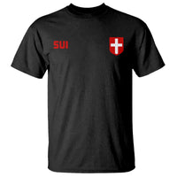 Switzerland T Shirt Vintage Retro Swiss Flag