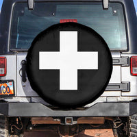 Swiss Vintage Cross Flag Switzerland Spare Tire Cover