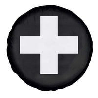 Swiss Vintage Cross Flag Switzerland Spare Tire Cover