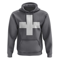 Swiss Vintage Cross Flag Switzerland Hoodie