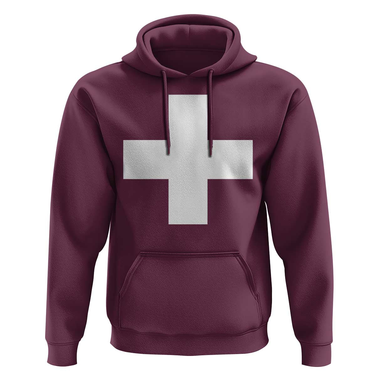 Swiss Vintage Cross Flag Switzerland Hoodie
